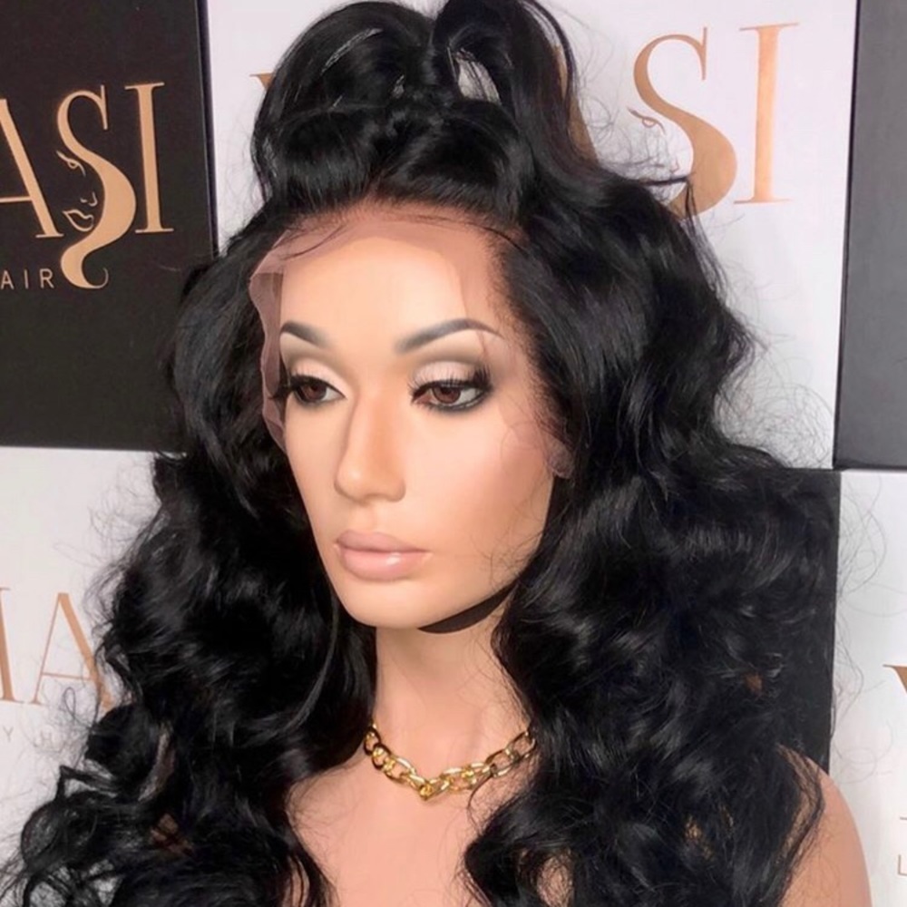 Yhasi Hair 22 inch Full Lace Wig Natural Brown